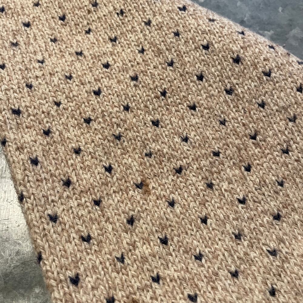 Vintage 90s Eddie Bauer Wool Heart Cardigan Sweater Medium Grandma Cottagecore - Picture 9 of 13